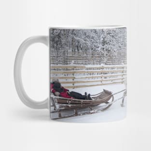 Sleigh Ride at Christmas Mug